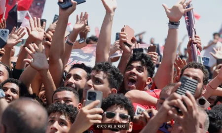 استقبال حافل للمنتخب المصري بعد مشوار المونديال