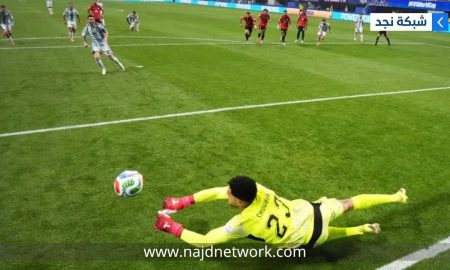 مصطفى شوبير يكتب التاريخ بتصديه لركلة جزاء ميسي