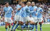 مانشستر سيتي يتقدم على كريستال بالاس بثلاثية في الدوري الإنجليزي