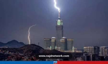 السعودية تصدر تحذيرًا باللون الأحمر بسبب حالة الطقس