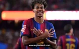 برشلونة يهزم رايو فاييكانو بخماسية ويواصل صدارة الدوري الإسباني
