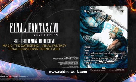 تعاون مستمر بين Magic: The Gathering وFinal Fantasy ببطاقة حصرية
