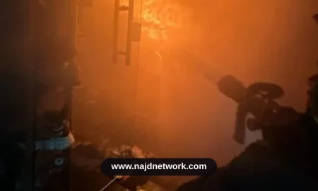 تعزيزات جديدة لإخماد حريق مصنع كرتون في العبور
