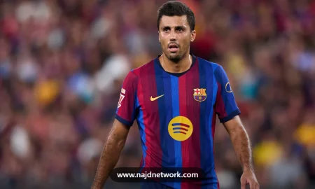 سبب غياب رودري عن التشكيلة الأساسية لبرشلونة أمام رايو فاييكانو
