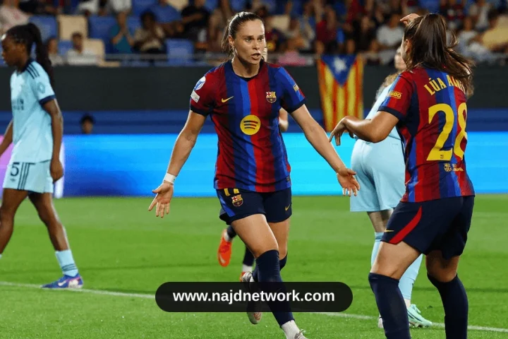 سيدات برشلونة يكتسحن باريس إف سي في دوري أبطال أوروبا