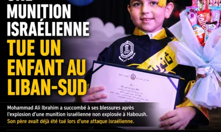 مقتل طفل لبناني بانفجار قنبلة عنقودية في حبوش