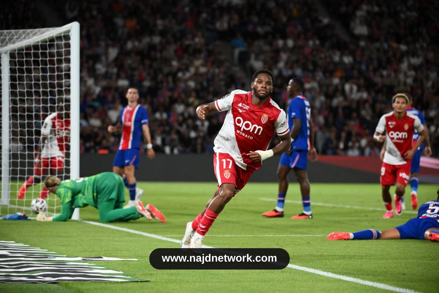 موناكو يقلب الطاولة على باريس سان جيرمان في الدوري الفرنسي