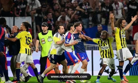 يويفا يُحيل ثنائي فنربخشة للتحقيق بعد أحداث مباراة ليون